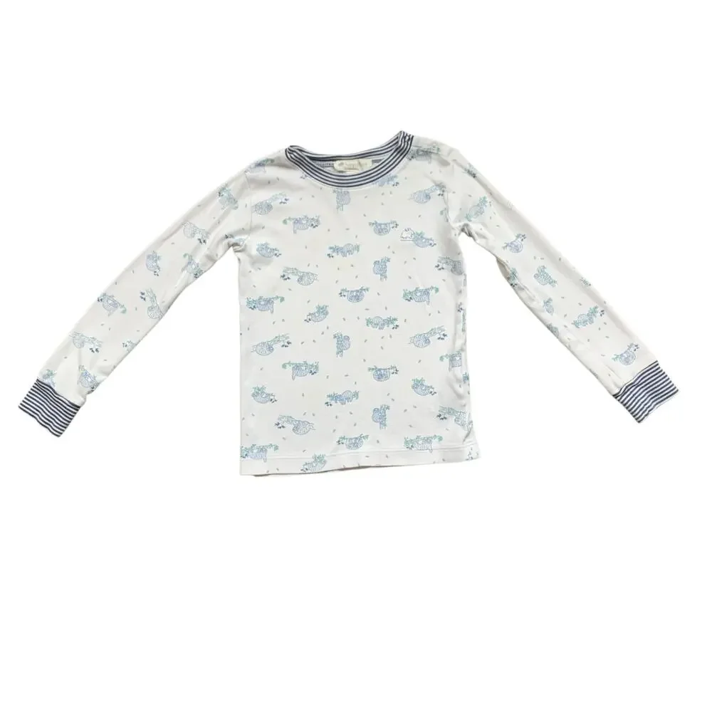 Babycottons Pima Cotton Sloth Pajamas